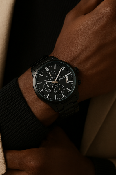 Montre Chronographe Élégance - Bracelet offert